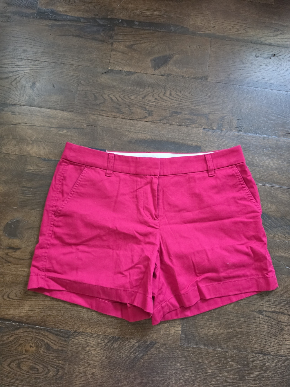 J. CREW Women’s Hot Pink Cotton Blend Shorts
